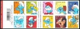 Belgien**Die Schlümpfe-Heftchen 10Mkn-THE SMURFS-COMICS-CARTOONS-2008-skl-PF - Bandes Dessinées