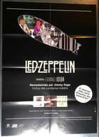 PLAN MEDIA BON DE PRECO AFFICHE PLIEE FORMAT 80X60 LED ZEPPELIN CODA PRESENCE TRES BON ETAT RARE - Affiches & Posters