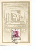 Sarre ( CM De 1957 à Voir) - Cartes-maximum