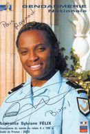 Gendarmerie -  Sylviane FELIX - Championne Du Monde Relais 4x100m 2003- Aspirante Gendarmerie - Sporters