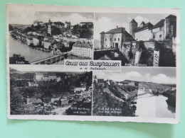 Germany 1949 Postcard ""Burghausen - Castle"" To Kreis-Ebem - Burghausen