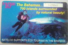 Bahamas $10 Eco Tourism C/N In White Box - Bahama's