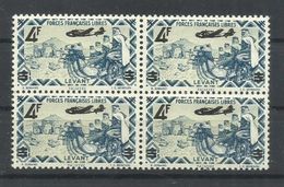 LEVANTE   YVERT  AEREO  10  (BLOQUE DE 4 SELLOS)   MNH  ** - Unused Stamps