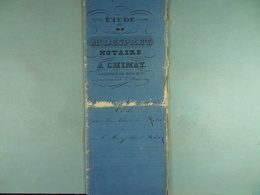 Acte Notarié 1847 Vente Par Gosée De Virelles  à Hardy De Vaulx /11/ - Manuscripts
