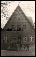 ALTE POSTKARTE OESEDE GEORGSMARIENHÜTTE ALTES BAUERNHAUS MIT FACHWERK KOTTEN HAUS Ansichtskarte Postcard Cpa AK - Georgsmarienhütte