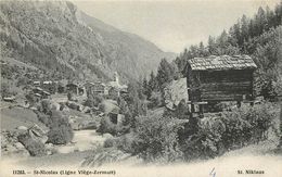SAINT NICOLAS - Ligne Viège-Zermatt. - Viège