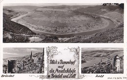 Blick V.Bummkopf Auf Die Moselschleife Mit Briedel Und Zell - Zell