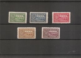 Taiwan-Formose ( 45/49 X -MH) - Unused Stamps