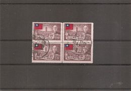 Taiwan-Formose ( 151 Oblitéré En Bloc De 4) - Unused Stamps