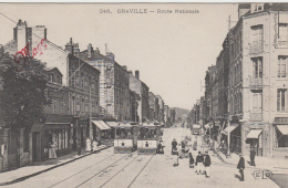 Le Havre Graville 76 - Route Nationale - Tramways - Maggi - Graville