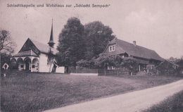 Sempach, Schlachtkapelle Und Wirtshaus Zur Schlacht Sempach (16.3.21) - Sempach