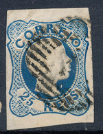 Stamp Portugal 1855-56 25r Used Lot#8 - Oblitérés