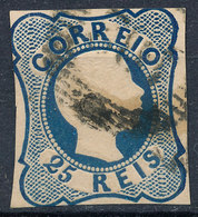 Stamp Portugal 1855-56 25r Used Lot#19 - Oblitérés