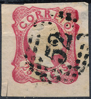 Stamp Portugal 1858 25r Used Lot57 - Oblitérés