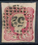 Stamp Portugal 1858 25r Used Lot60 - Usati