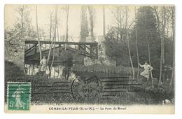 CPA 77 COMBS-LA-VILLE LE PONT DU BREUIL - Combs La Ville