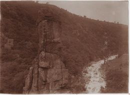 Photo Originale Années 20 Ardèche Vernosc La Cance La Roche Perréandre - Lieux