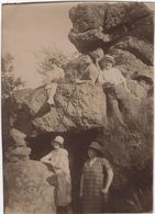 Photo Originale Années 20 Ardèche Vernosc La Cance La Caverne De Perréandre - Lieux