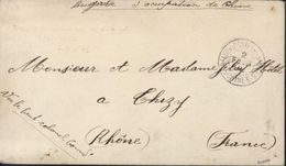 Brigade D'occupation Chine Suite Guerre Révolte Boxers FM Pour Thizy Rhône CAD Trésor Postes Aux Armées 5 Chine 5 2 2 02 - Lettres & Documents