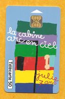 Télécarte 50 Unités - Collection Dessins D'enfants - Cabine N° 4 - Julie 7 Ans - 1999 - 1999
