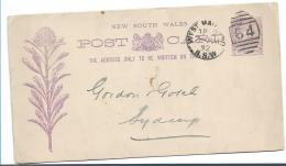 NSW073 / Australien, (Ascher  6) (Grossformat) 1892 - Storia Postale