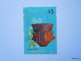 ARGENTINA YEAR 2000 Cultura Belen, 'Urna Funeraia' $5. Fine Used. SG 2768 - Usados
