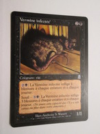 CARTE DE JEU MAGIC THE GATHERING (en Français) VERMINE INFECTEE (le Nont Frational) - Autres & Non Classés