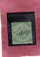 INDIA INDE HYDERABAD 1911 1912 OFFICIAL STAMPS POST & RECEIPT SURCHARGE 1/2a USATO USED OBLITERE' - Hyderabad