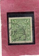 INDIA INDE HYDERABAD 1931 1948 SEAL OF NIZAM SIGILLO PIES 8 8p USATO USED OBLITERE' - Hyderabad