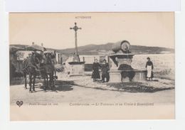 Combronde. Le Tonneau Et La Croix à Bonnefond. Avec Attelage De Chevaux. (2663) - Combronde
