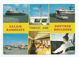 Aeroglisseur Britanique " Princess Anne " Calais Ramsgate Douvres Boulogne - Hovercrafts