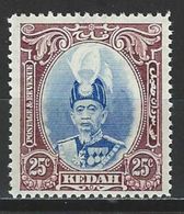 Kedah SG 62, Mi 48 ** MNH - Kedah