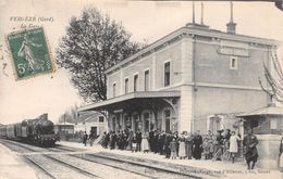 ¤¤  -  VERGEZE   -  La Gare  -  Train , Chemin De Fer   -  ¤¤ - Vergèze