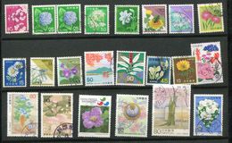 Japon Ob - Lot 6 - 1  -   Fleurs  Divers .... - Verzamelingen & Reeksen