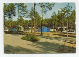 33 Gironde - Maubuisson Les Campings Dans La Foret Au Bord De L'étang De Carcans 1976 - Other & Unclassified