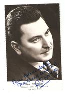 CPA Photo Autographe  Rico TRUXILLO Pianiste Chef D'Orchestre Prix Lucien Boyer Orchestre 37 Tours - Entertainers