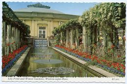 WESTON-SUPER-MARE : LILY POND AND WINTER GARDENS - Weston-Super-Mare