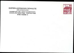 Bund PU115 B2/006 Privat-Umschlag SCHULTE HAMM 1980 - Enveloppes Privées - Neuves