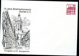 Bund PU115 B2/009 Privat-Umschlag ST. GEORGSKIRCHE KANDEL 1981 - Private Covers - Mint