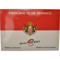 Monaco, Set, Prince Rainier III, 2001, FDC - Monaco