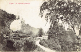 88 Epinal En Route Pour Gerardmer  Train Vapeur 1902 - Epinal