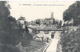 Fribourg - Vue Générale Et Entrée De La Vallée Du Gotteron - Fribourg