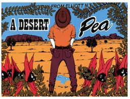 (900) Australia - NT - Humour - Desert Pea - Unclassified