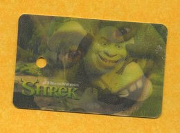 Carte Nestle Du Film Shrek En 3D - USA - Sonstige & Ohne Zuordnung