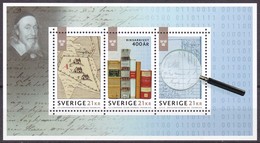 Schweden, 2018, Mi. Nr.  3216/18 Block 56, Schwedisches Nationalarchiv, MNH ** - Ungebraucht