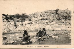 Djibouti. Laveuses à Ambouli - Djibouti