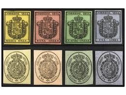 115 * ESPAÑA. Ed.28/31 Y 35/38. SERIES COMPLETAS. LUJO. Cat. 171?. - Other & Unclassified