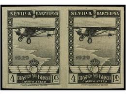 396 ** ESPAÑA. Ed.448/53s (2). SERIE COMPLETA En Parejas<B> SIN DENTAR.</B> LUJO. Cat. 1.810?. - Other & Unclassified