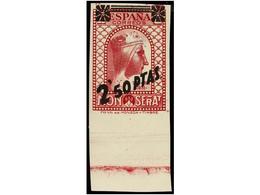 531 ** ESPAÑA. Ed.791s. <B>2,50 Pts. S. 25 Cts.</B> Lila Rosa<B> SIN DENTAR</B>, Borde De Hoja. RARO Y De LUJO. Cat. 810 - Sonstige & Ohne Zuordnung