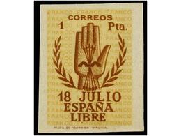 569 * ESPAÑA. Ed.851/54s. SERIE COMPLETA<B> SIN DENTAR.</B> MUY BONITA. Cat. 1.100?. - Other & Unclassified